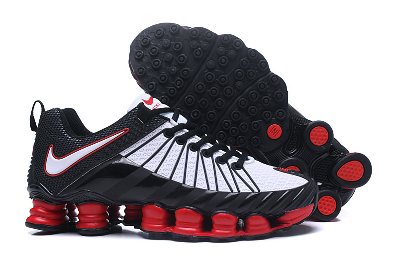 Nike Shox TLX White Black Red Shoes